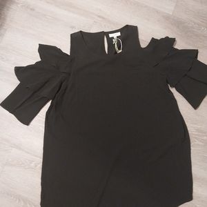 UMGEE XL Little Black Dress.  Cold Shoulder